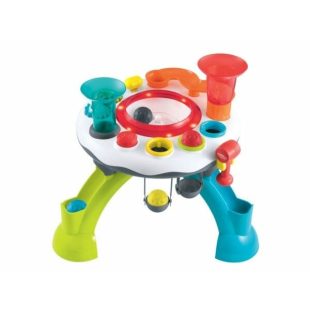 ELC Little Senses Lights and Sounds Activity Table – White (DISKON – Bagian Tengah Tidak Bisa Berputar)