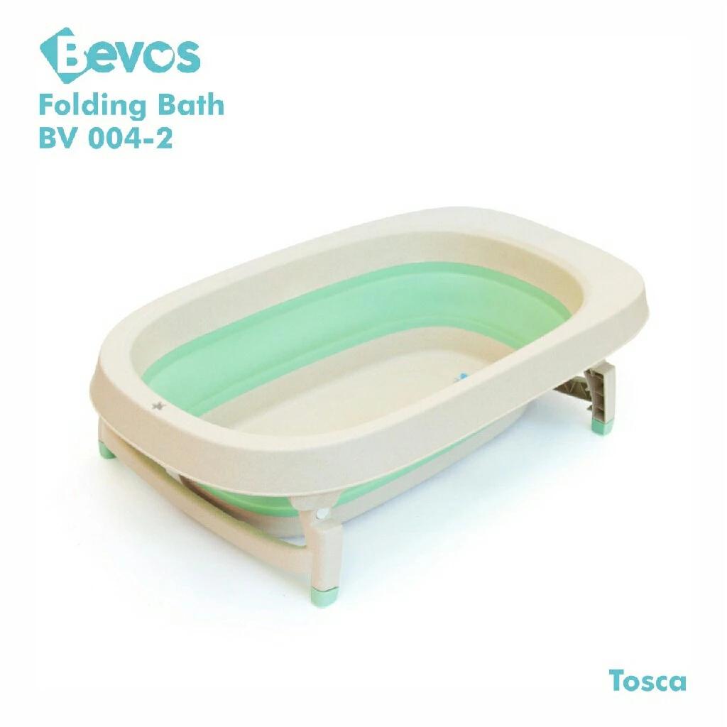 Karibu Bevos Folding Bath With Mat / Bath Tub – Green