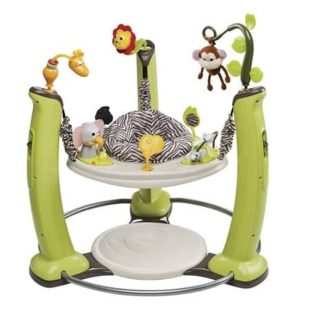 Evenflo Exersaucer Jump and Learn Jumperoo – Jungle Quest Green