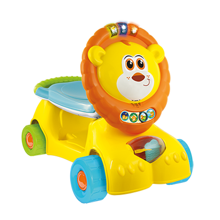 WinFun 3-in-1 Grow-with-Me Lion Scooter