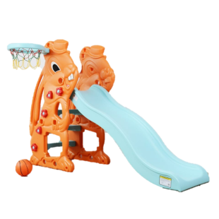Labeille Bunny Slide and Basketball – Orange Tosca