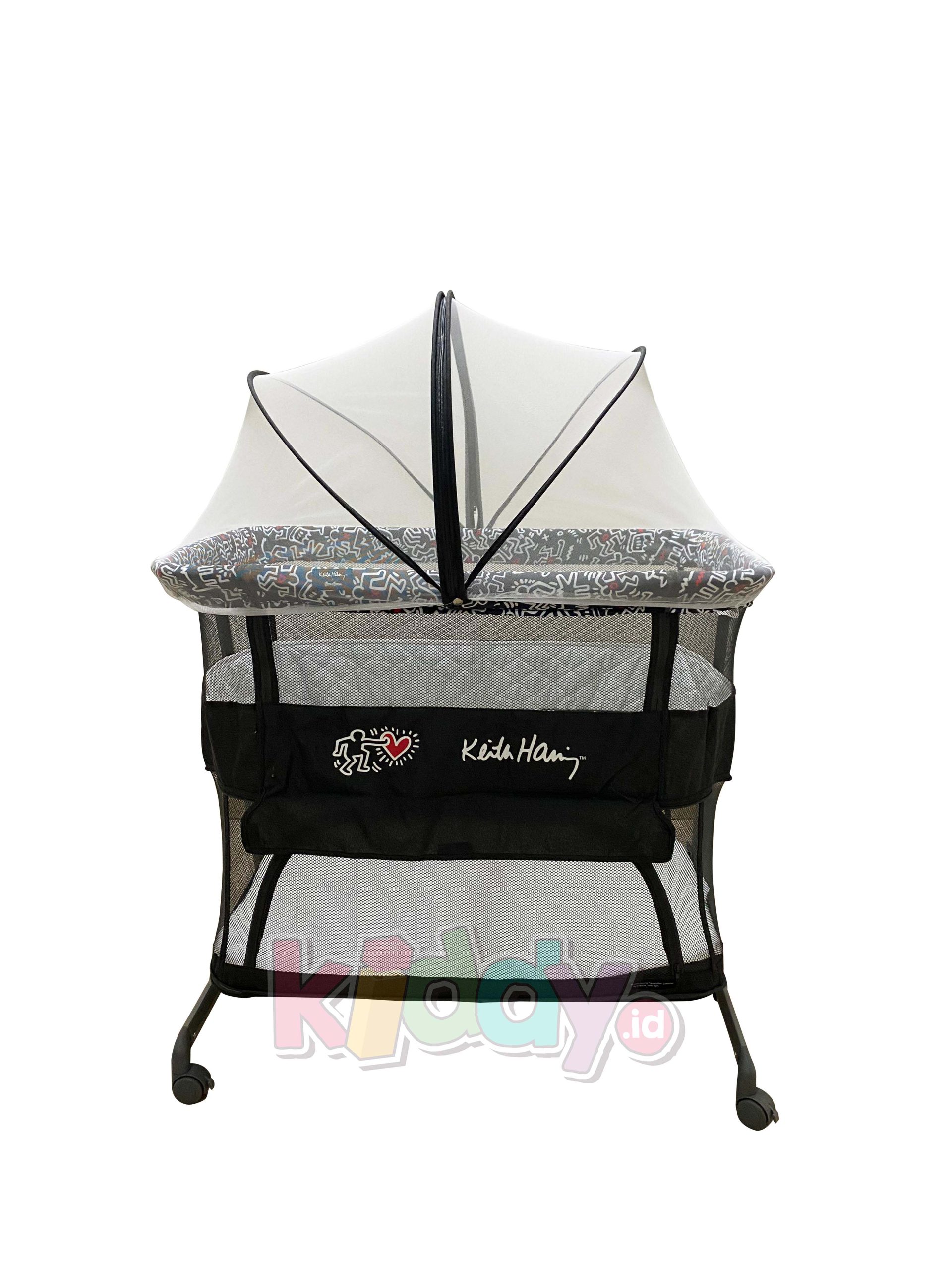 Cocolatte 3in1 Bravada Bedside Baby Box – Keith Haring