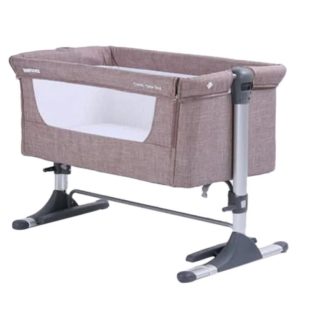 BabyDoes CH-165-BP Mini Comfi Side Bed Baby Box – Khaki