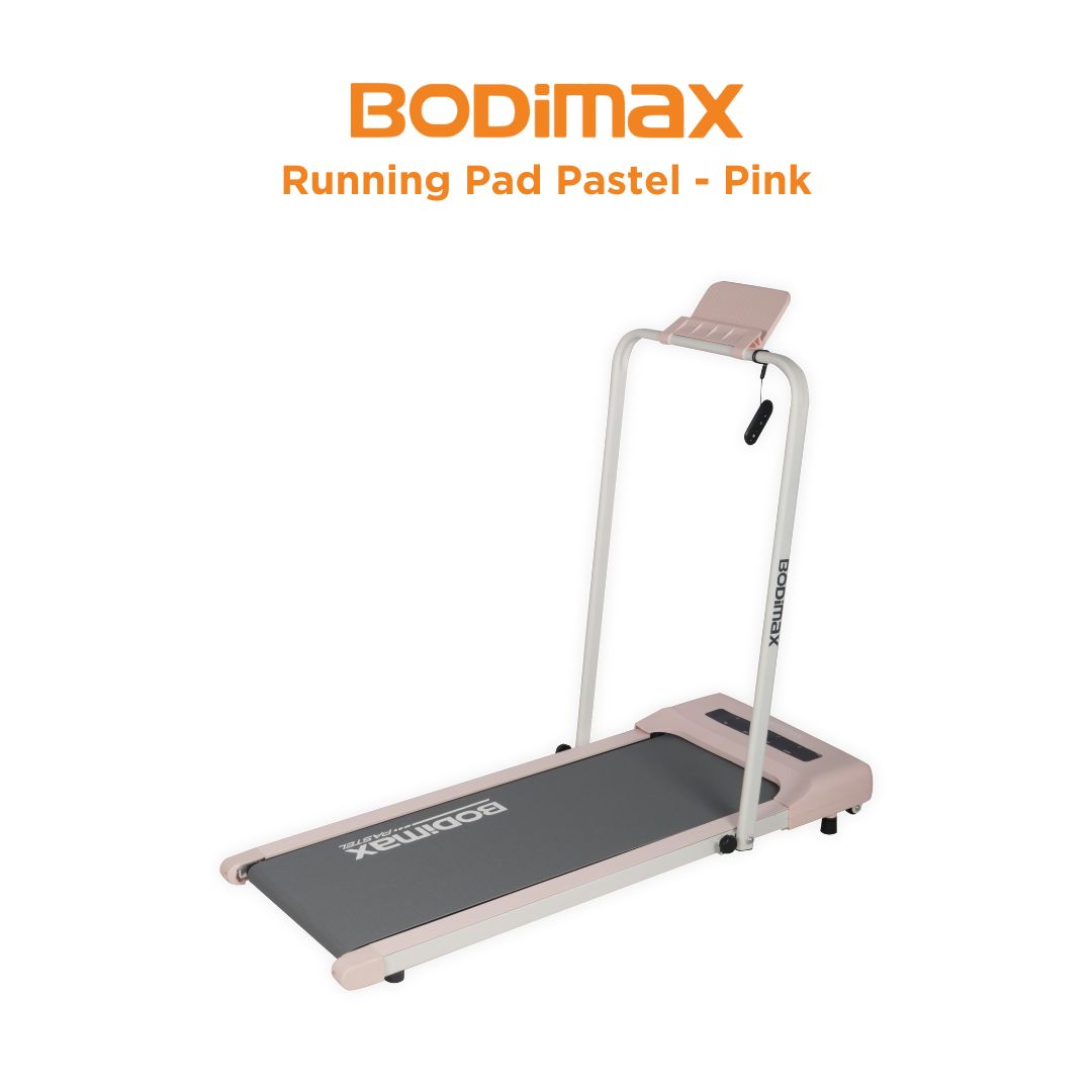 Bodimax Running Walking Pad Treadmill Pastel Edition – Pink