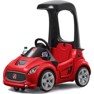 Step2 Turbo Coupe Foot-To-Floor Ride-On Car – Red